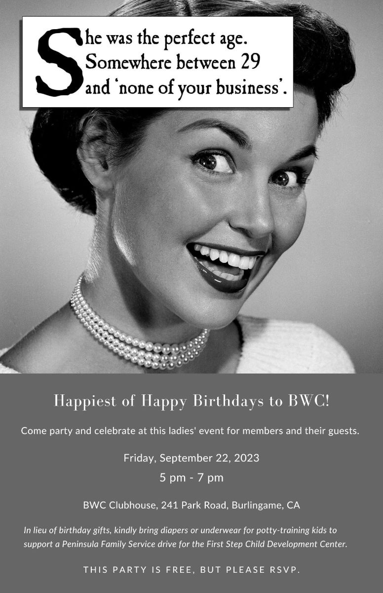 BWC Birthday Party Invitation